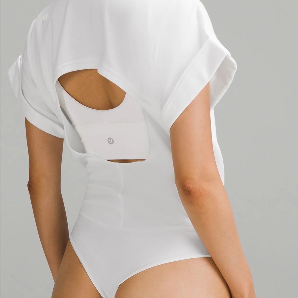 lululemon athletica White Bodysuit